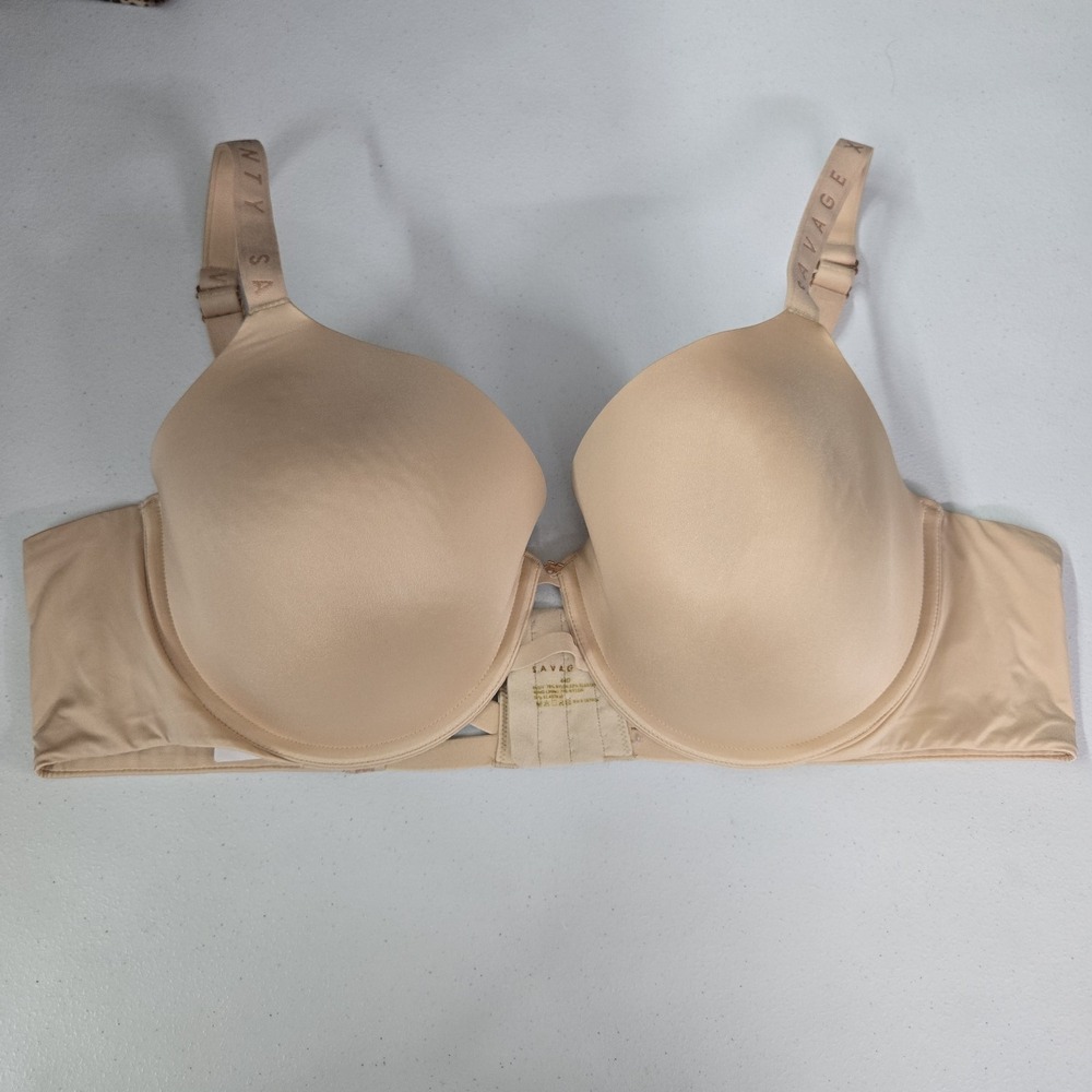 Savage X Fenty Smooth Nude T-Shirt Bra - Light Beige